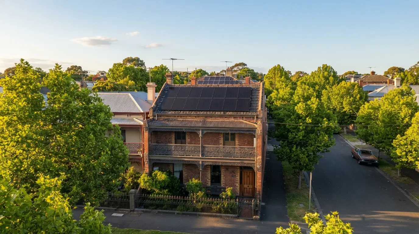 Rooftop solar install in Richmond