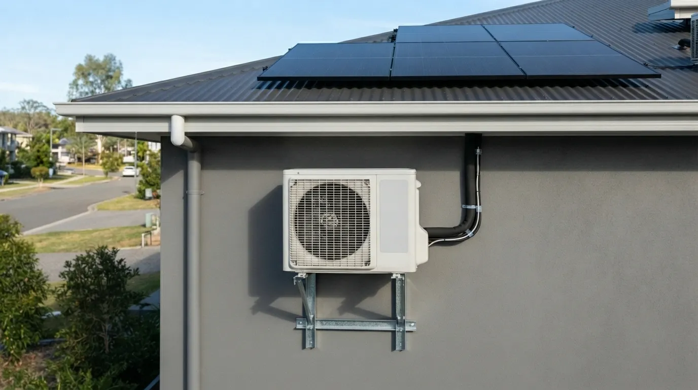 Reverse cycle air conditioning installation in Melbourne