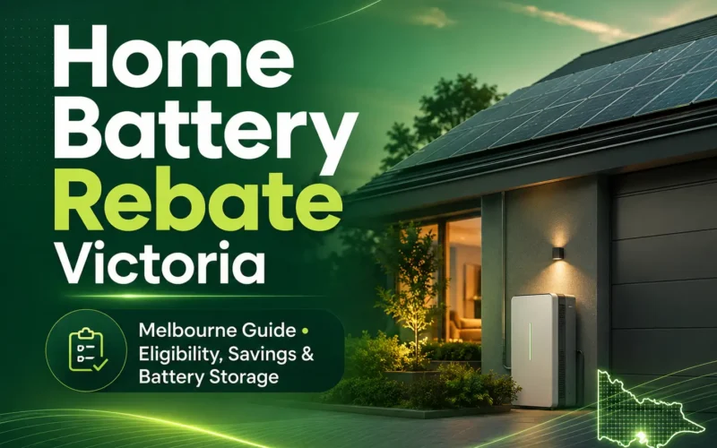 Home Battery Rebate Victoria: What Melbourne Homeowners Need to Know