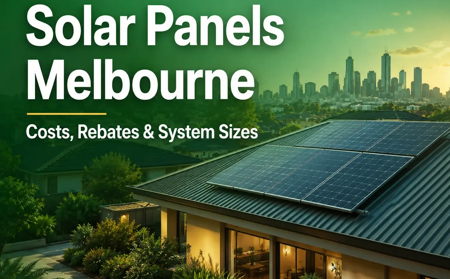 Solar Panels Melbourne: A Practical Guide for Victorian Homeowners 1 solar panel SolarAide