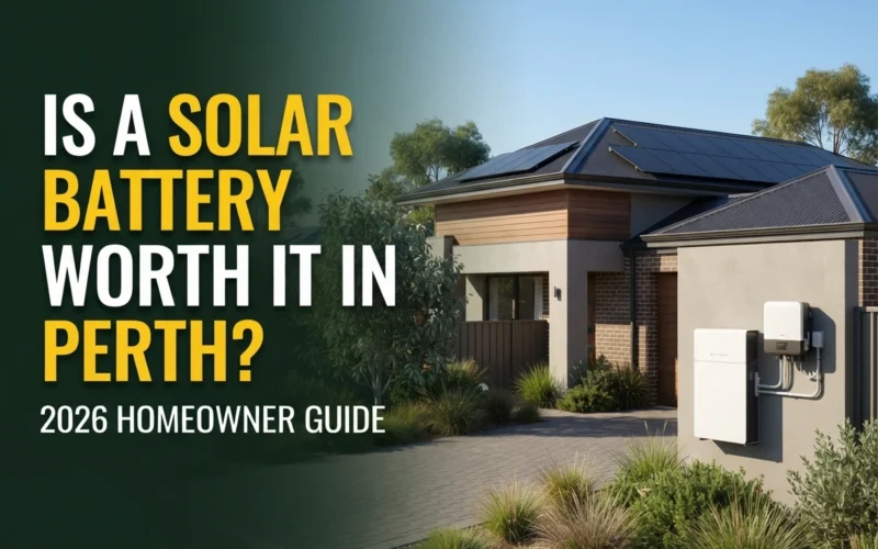 Is a Solar Battery Worth It in Perth in 2026?