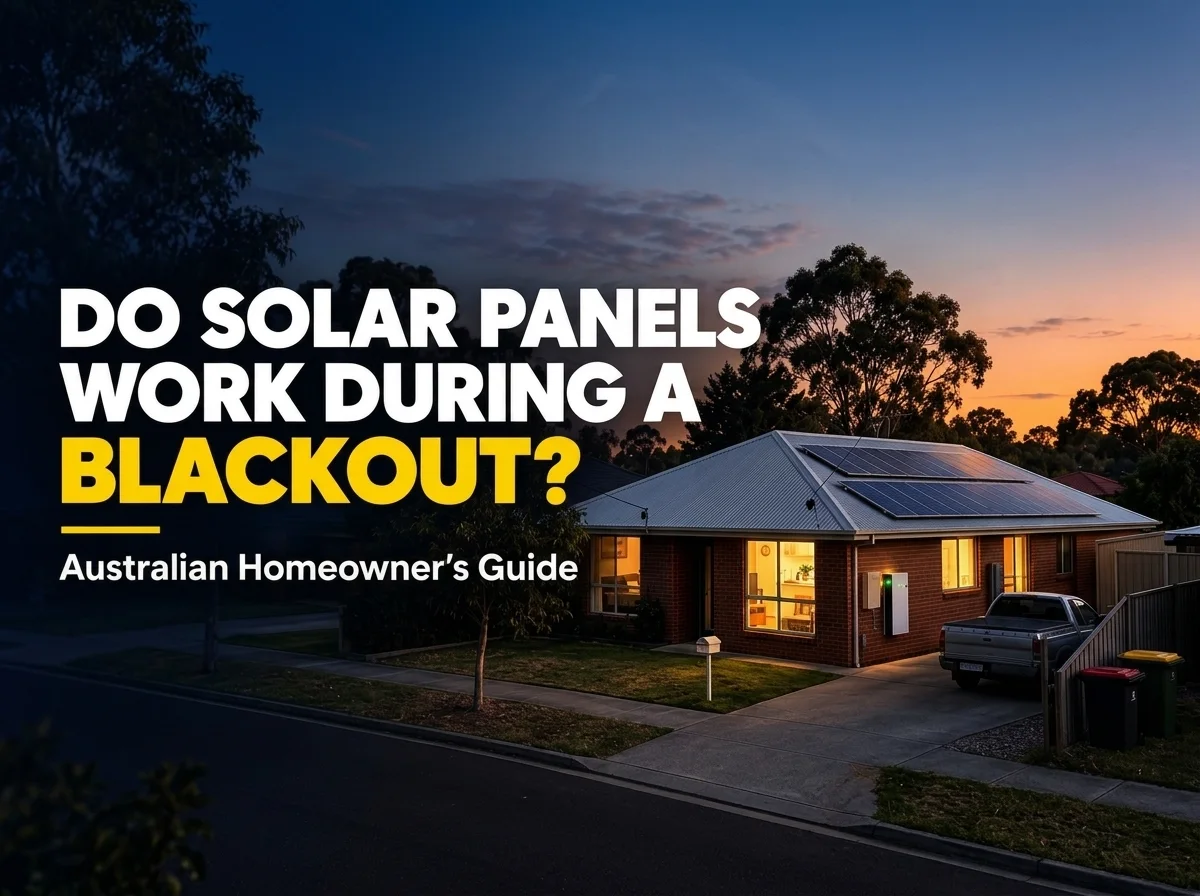 Do Solar Panels Work During a Blackout? Australian Homeowner's Guide 1 Remove logo